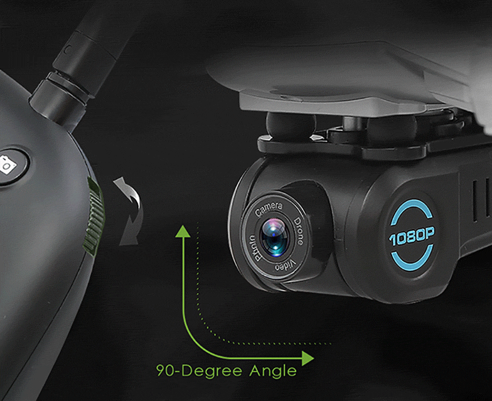 JJRC JJPRO X5 EPIK 5G WIFI 1080P FHD FPV One-Axis Gimble with GPS Follow Me Mode RC Quadcopter RTF - Two Battery