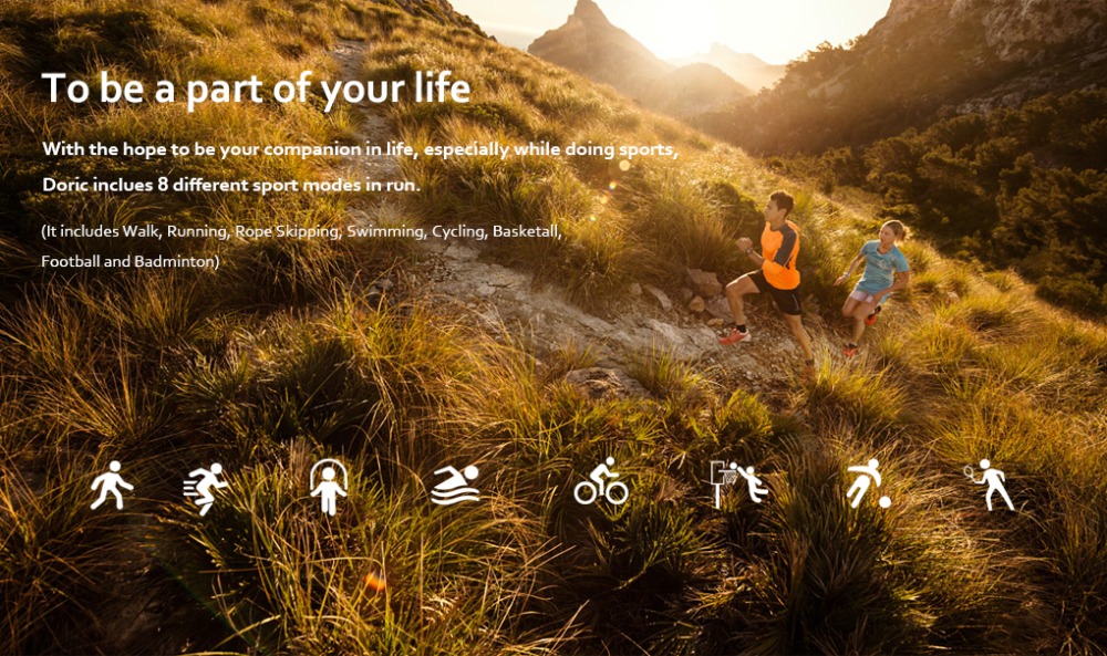 Makibes CK03 Smart Bracelet IP67 Waterproof Blood Pressure Heart Rate Monitor Fitness Activity Tracker - Pink