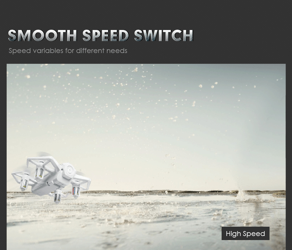 JJRC H63 BABY CRAB 2.4G RC Quadcopter with Gravity Sensor Control Altitude Hold Mode RTF - White