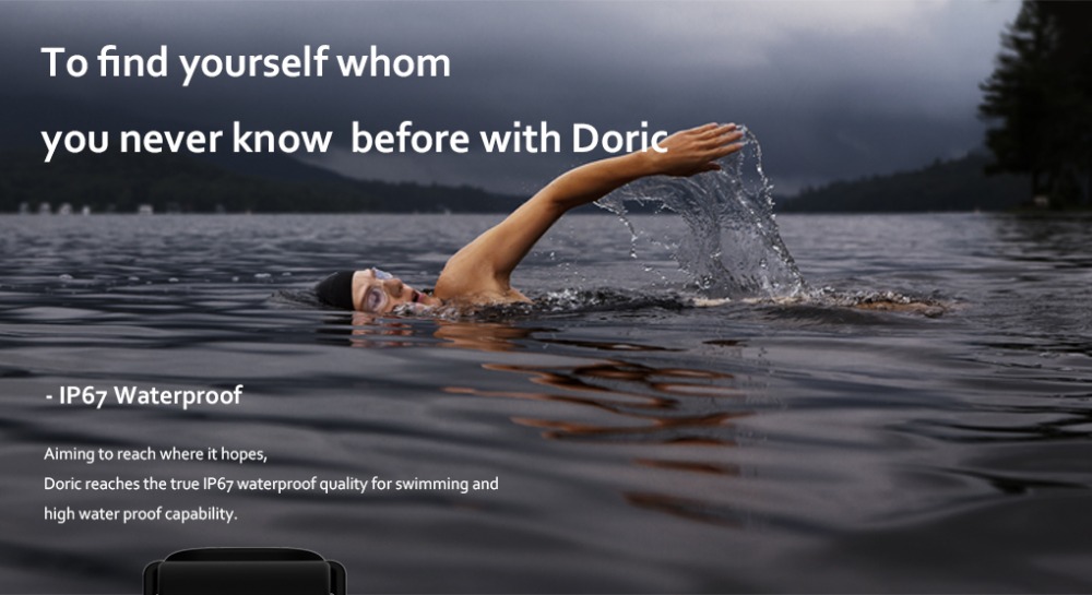 Makibes CK03 Smart Bracelet IP67 Waterproof Blood Pressure Heart Rate Monitor Fitness Activity Tracker - Pink