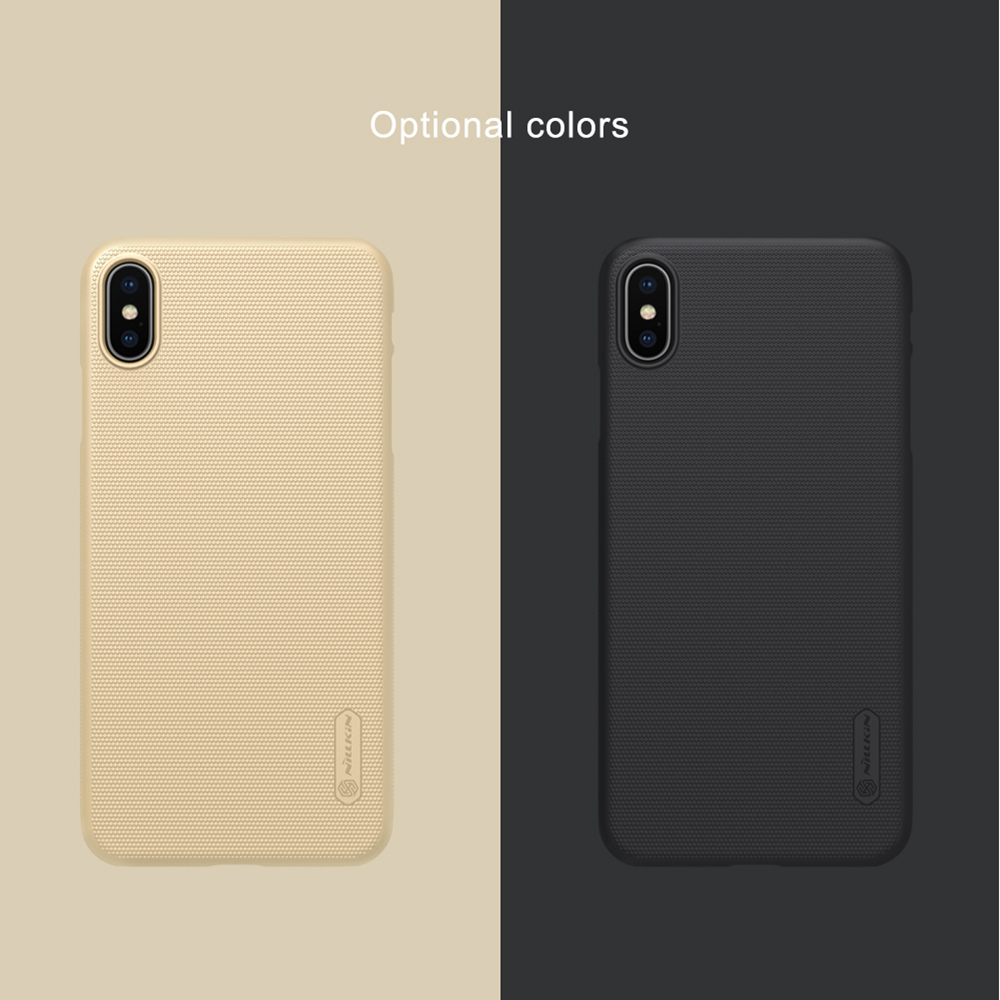 Nillkin Matte Hard Phone Case For Iphone Xs Max Black