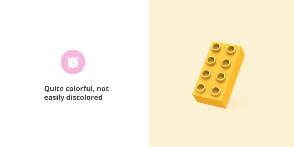 Mitu Large Grain Building Blocks Children Animal Paradise Motivating Imagination - Colorful