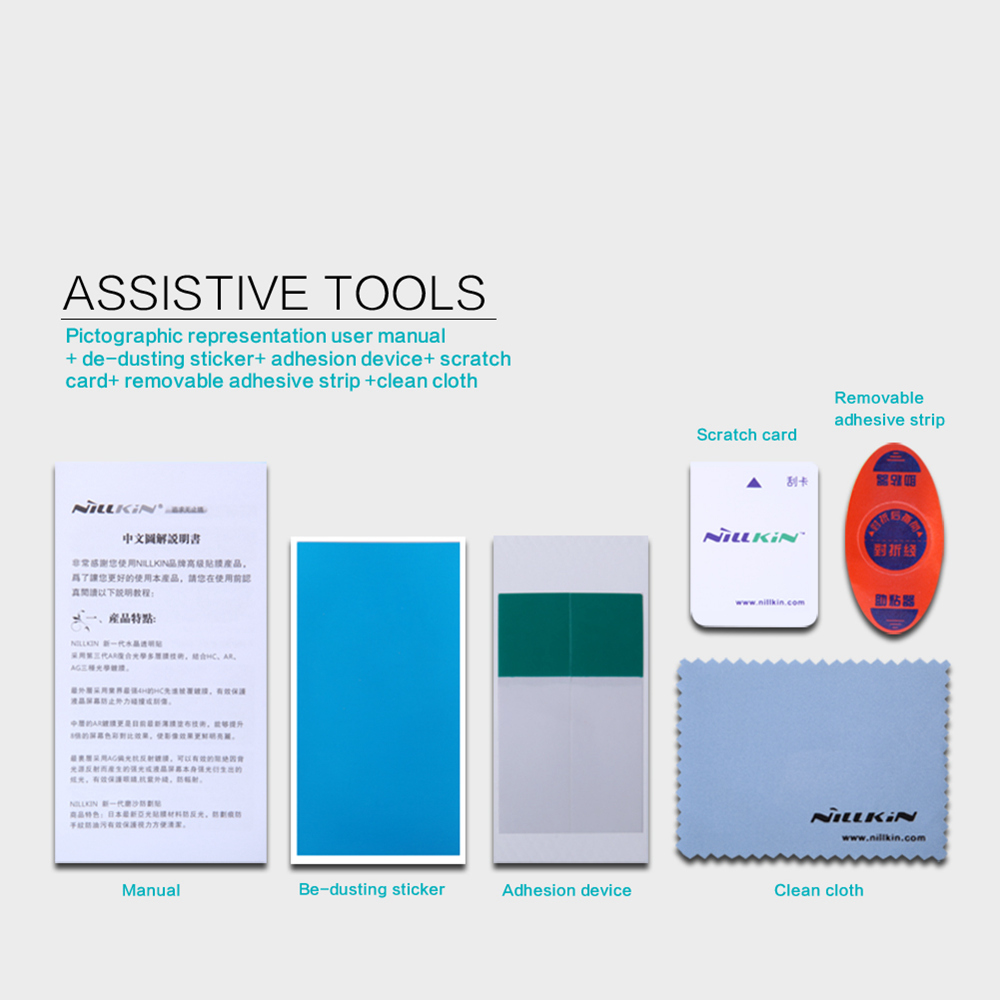 NILLKIN Matte Screen Protector for Xiaomi Pocophone F1/Poco F1 Explosion-proof Protective Film - Transparent