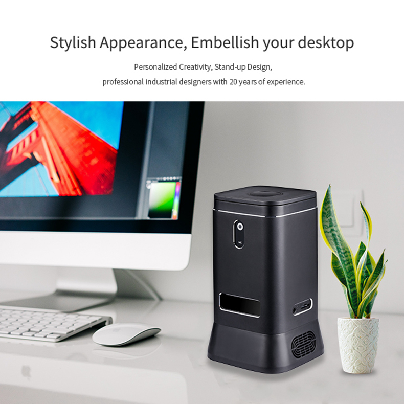 ECDREAM V6B intel Gemini lake N4100 4GB/64GB Mini PC Build-in MIC Speaker 2.0MP Camera AC WIFI Bluetooth Gigabit LAN USB3.0*4