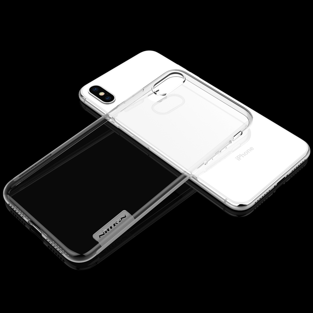 Nillkin Transparent Soft Phone Case for iPhone XS Max White