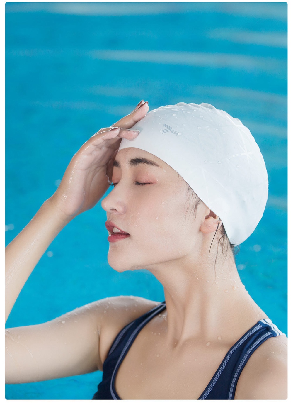 material swimming cap