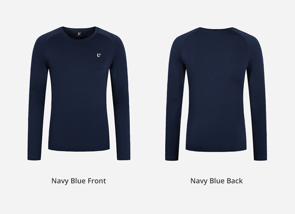 navy long sleeve tee