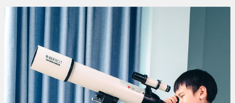 Xiaomi BEEBEST XA90 Professional Astronomical Telescope 90mm Main Mirror Caliber High-resolution Imaging Connect Phone To Take Photos - White
