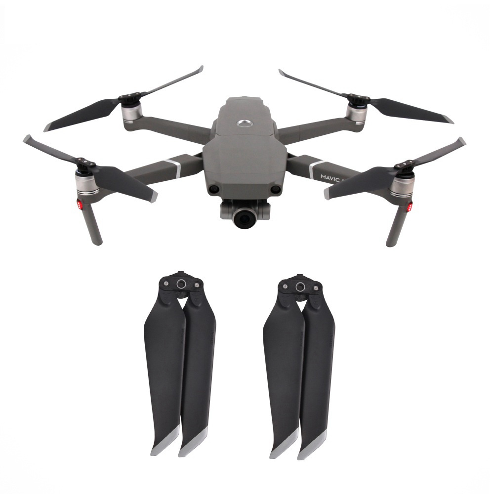 8743F Low Noise CW CCW Proprllers for DJI Mavic 2 Pro Zoom Silver
