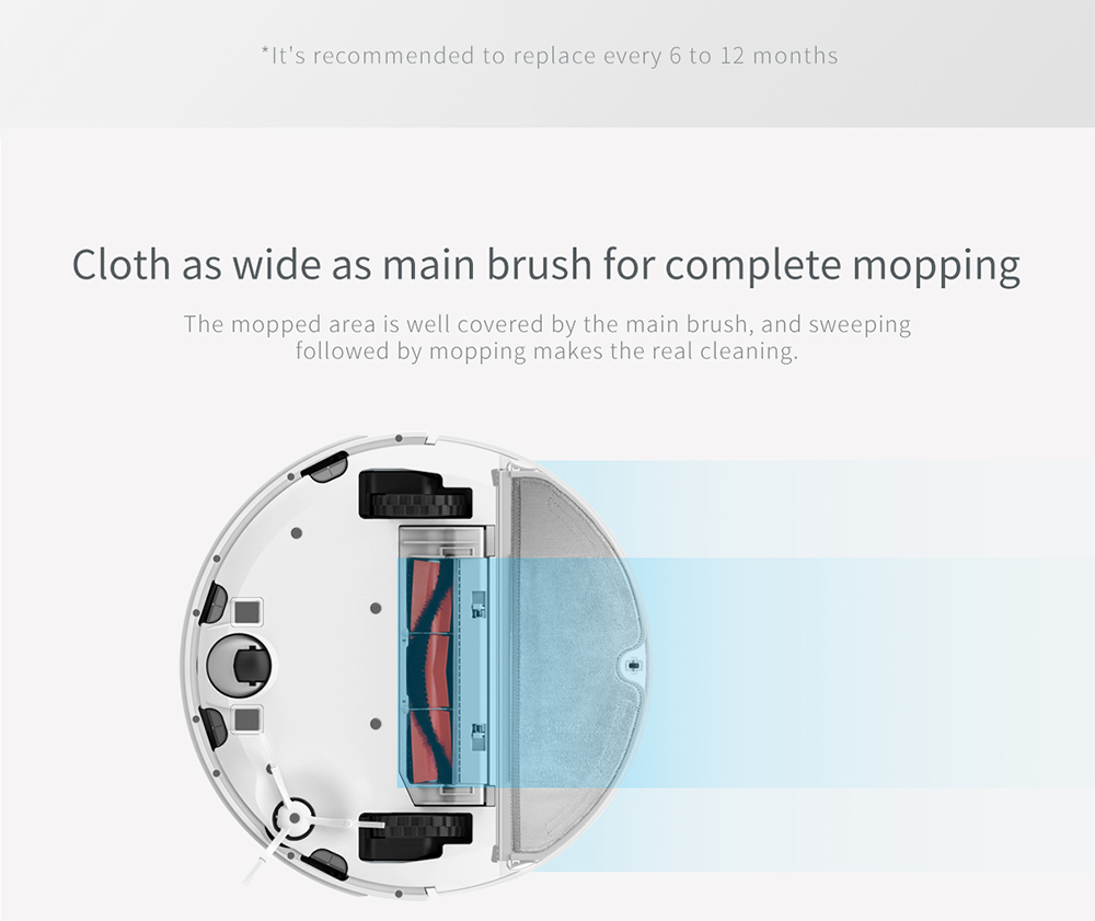 [Spain Stock]Xiaomi Robot Vacuum Cleaner Accessories 4 in 1 Kit