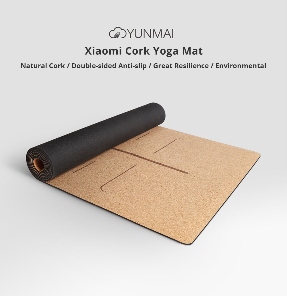 natural cork yoga mat