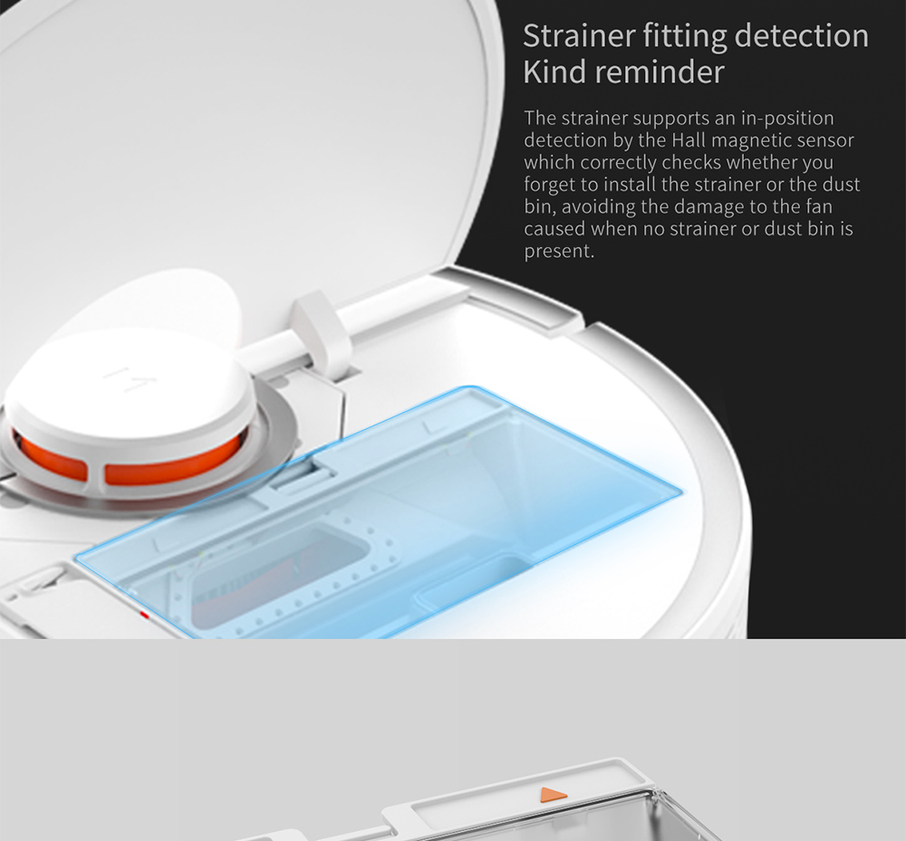 [HK Stock]2PCS Original Xiaomi Robotic Vacuum Cleaner Filter for Xiaomi Robotic Vacuum Cleaner/Xiaomi Robotic Vacuum Cleaner 2