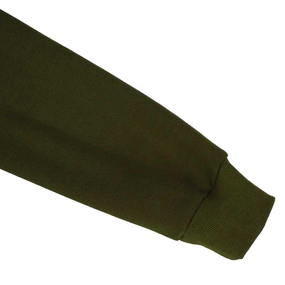 Women Autumn Long-sleeved Hoodie Sweatshirt Zipper Ladies Coat Size 4XL - Green