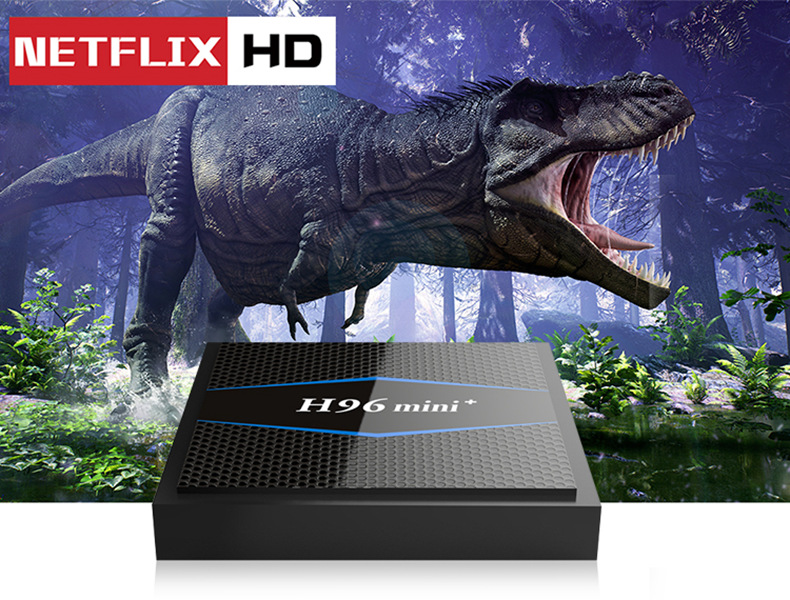 H96 Mini+ Amlogic S905W Android 7.1 KODI 17.6 2GB/16GB 4K TV Box WIFI LAN USB3.0