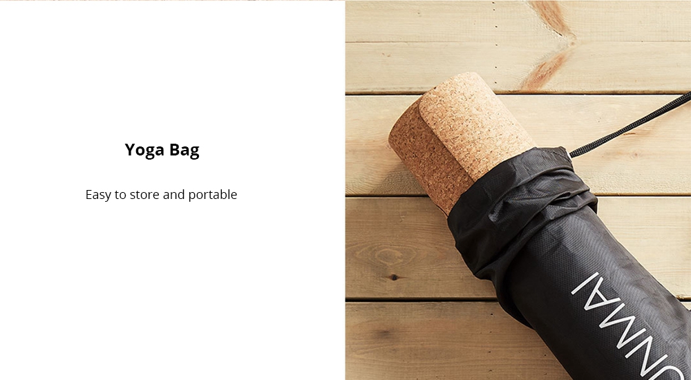 Xiaomi Yunmai Natural Cork Yoga Mat Double-sided Anti-slip Great Resilience Environmental fitness yoga mat - Wood Color