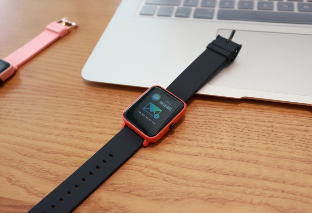 Makibes CK03 Smart Bracelet IP67 Waterproof Blood Pressure Heart Rate Monitor Fitness Activity Tracker - Pink