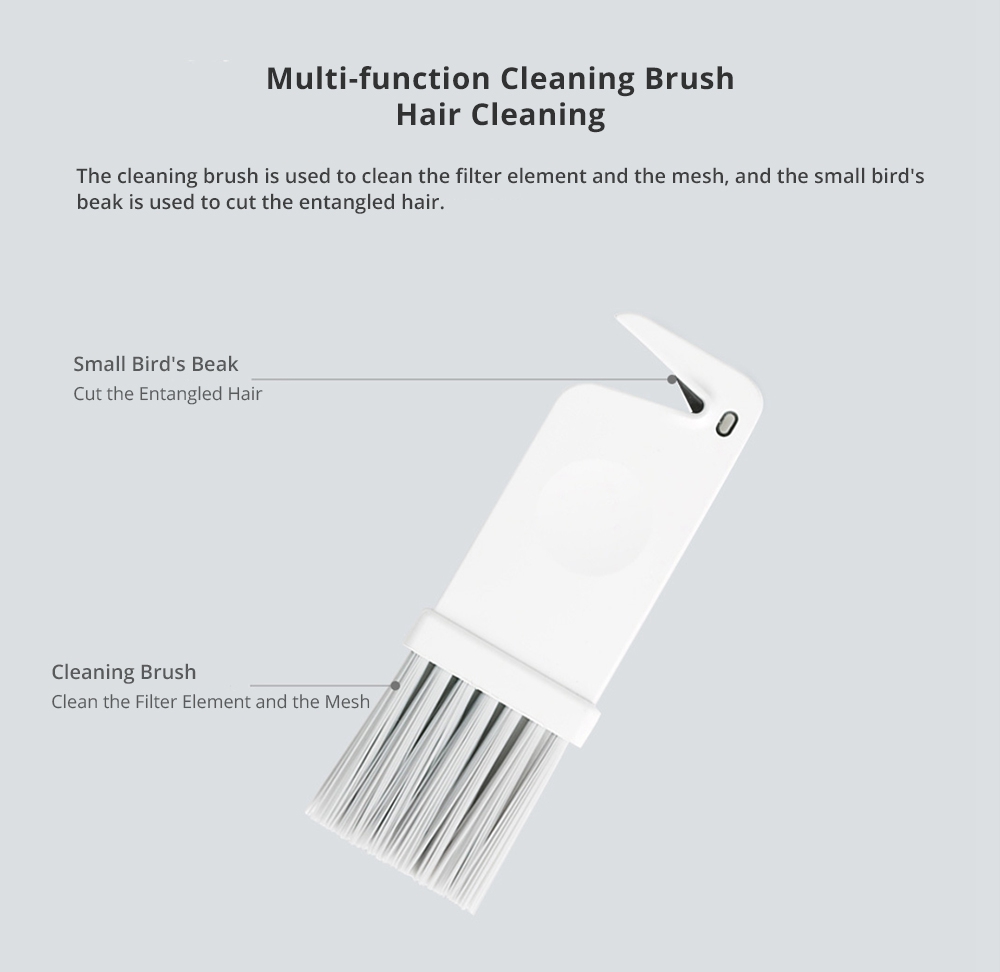 Xiaomi Roidmi Soft Rolling Brush for Xiaomi Roidmi F8 Smart Vacuum Cleaner - Red