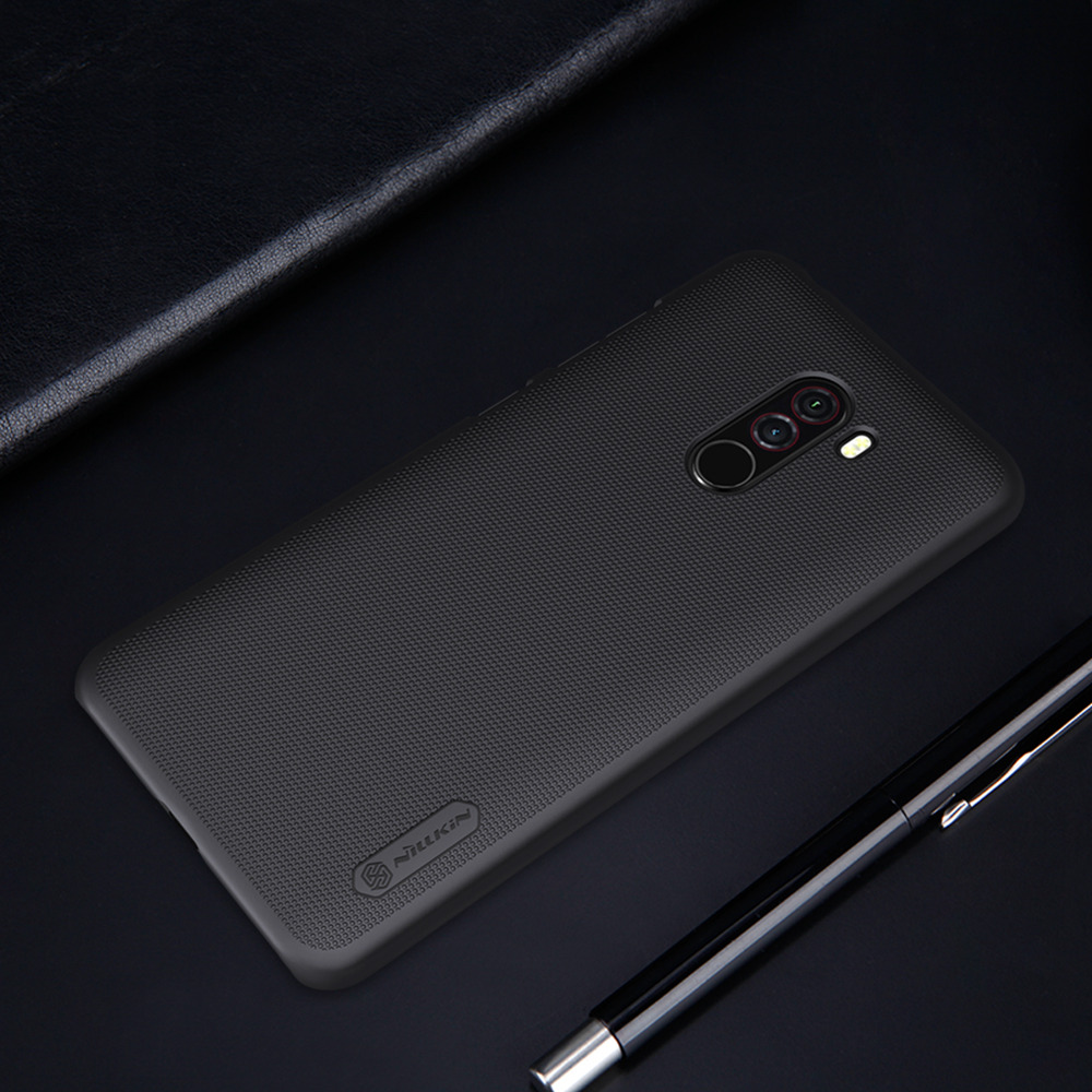 Nillkin Matte Hard Phone Case For Xiaomi Pocophone F1poco F1 Black 9209