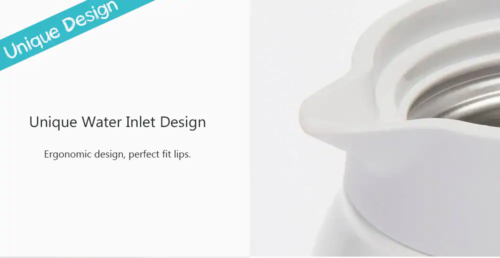 Xiaomi VIOMI Stainless Steel Vacuum Kettle 24h Insulation 1.5L 316 Lead-free Stainless Steel Liner -Black