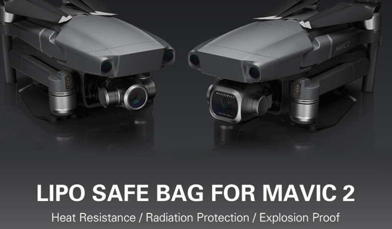 Sunnylife Li-po Battery Safe Bag for DJI Mavic 2 Pro/Zoom Battery - Small Version