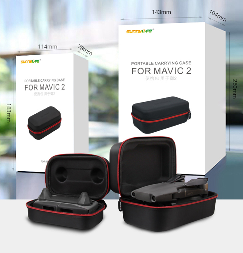 Sunnylife Mini Carrying Case DJI Mavic 2 Pro Zoom and ...