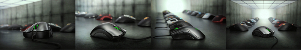 Razer DeathAdder Essential Optical Professional Grade Gaming Mouse Ergonomic Right-handed Design 6400 Adjustable DPI - White