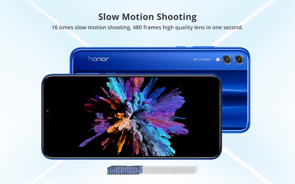 HUAWEI Honor 8X 6.5 Inch 6GB 128GB Smartphone Blue
