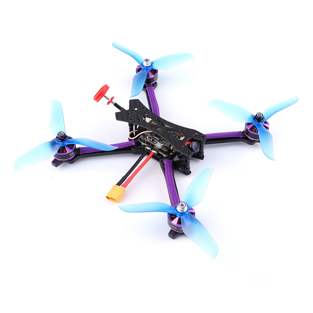 Tero Q215mm FPV Racing Drone F4 PRO+ V2 FC 35A 2-6S Blheli-S 4In1 ESC 5.8G VTX 800TVL Camera - PNP