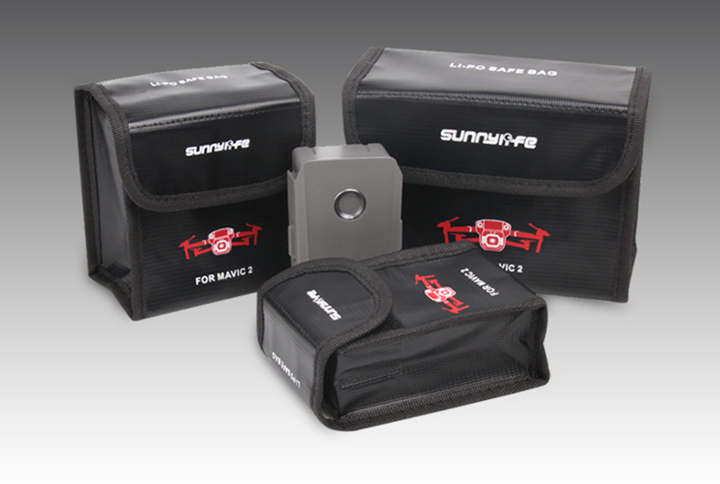 Sunnylife Li-po Battery Safe Bag for DJI Mavic 2 Pro/Zoom Battery - Small Version