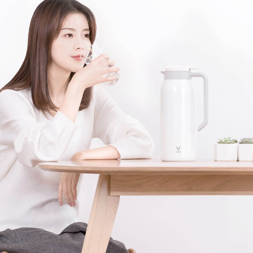 Xiaomi VIOMI Stainless Steel Vacuum Kettle 24h Insulation 1.5L 316 Lead-free Stainless Steel Liner -Black