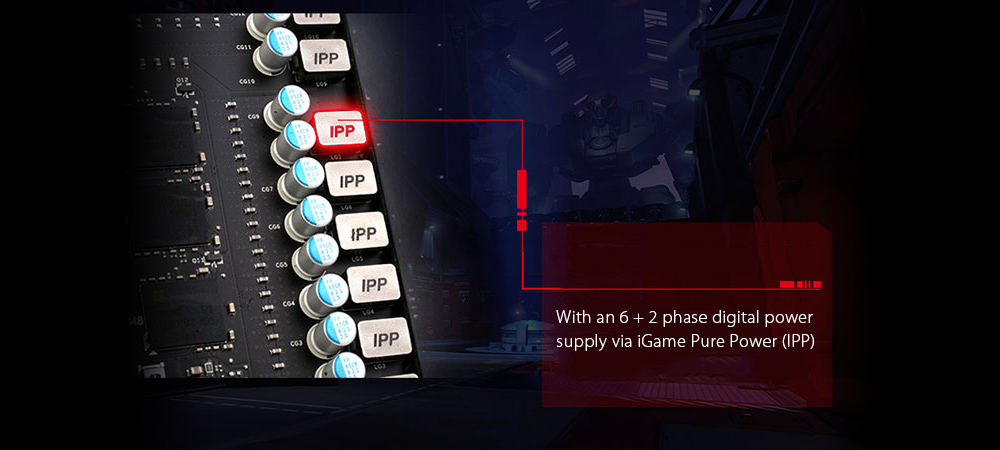 Colorful iGame GeForce GTX1060 U-3GD5 TOP Video Graphics Card 1506-1708MHz 3GB GDDR5 8Gbps/192Bit 3DP+HDMI+DIV - Black