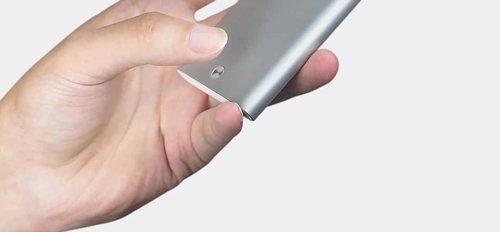 Xiaomi MIIIW Card Case Slim Metal Automatic Pop Up Business Card Holder Name Card Credit Card Storage Box - Silver