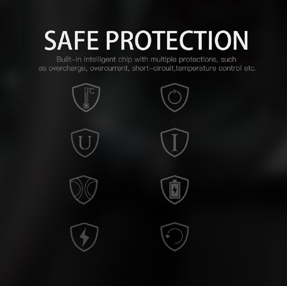 Smart Wireless Car Charger Mount Fast Charging Air Vent Phone Holder For 4.0-6.5 Inch Smartphone - Black