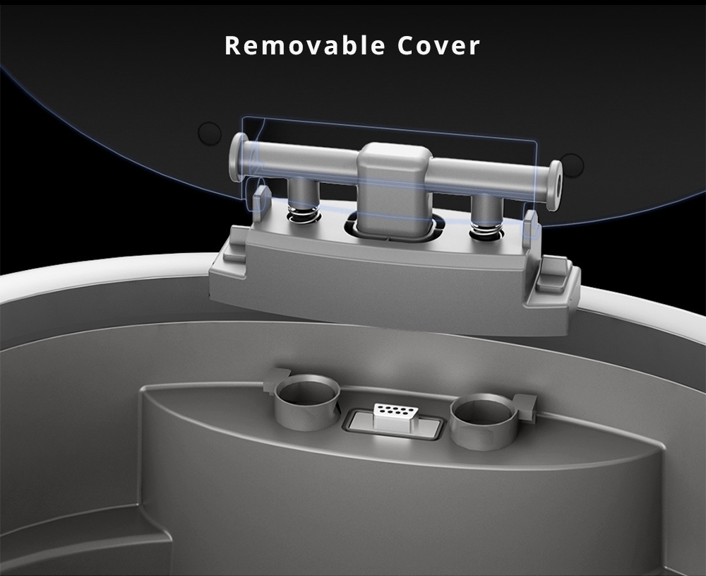 Xiaomi HITH S1 Smart Foot Bath Robot Comfortable 3D Massage 35CM Deep Barrel Foot Bath Triple Security - Gray