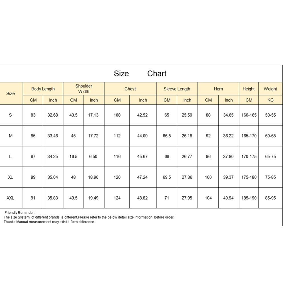 Men Autumn Winter Classic Sportswear Slim Fit Coat Zipper Jacket Size L - Gray