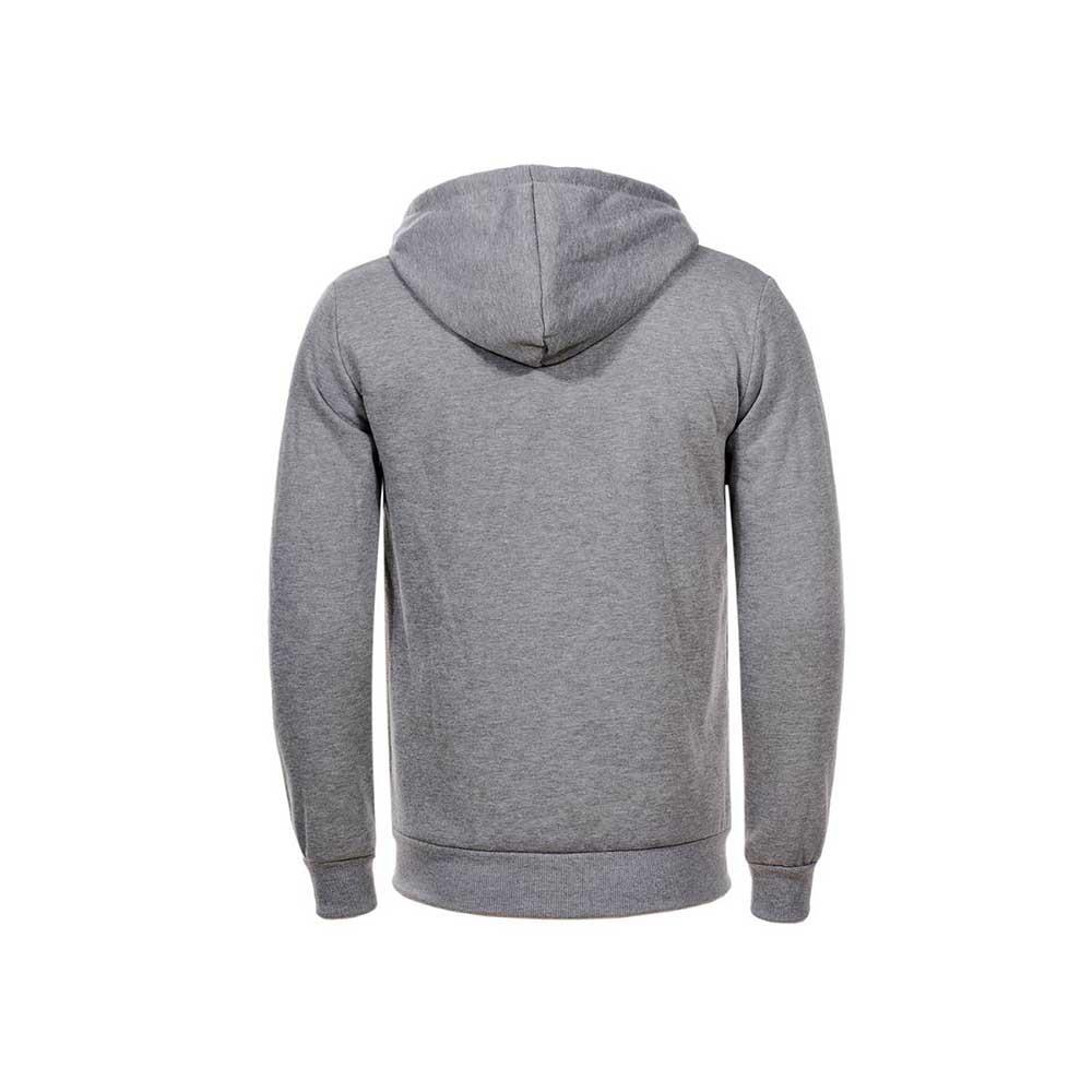 New Men Pullover Winter Warm Collar Cap Zipper Hoodies Tracksuit Fashion Hoodies Size XXXXXL - Light Gray