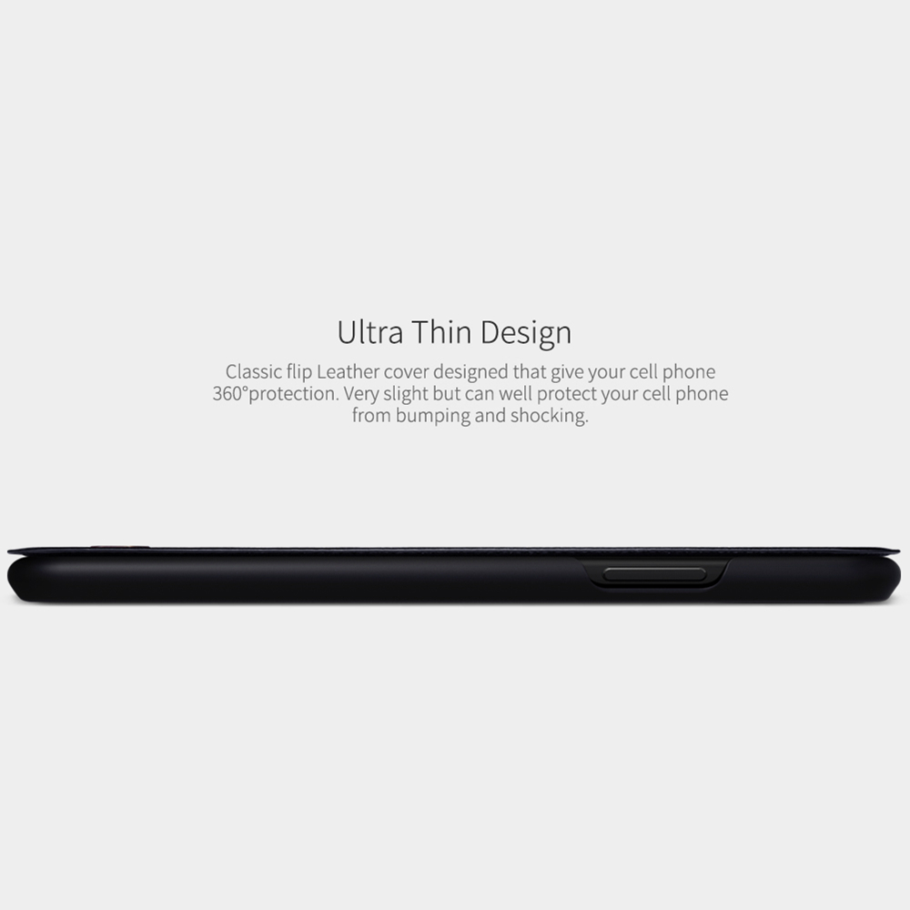 NILLKIN Protective Leather Phone Case for iPhone XR 6.1 Inch Protective Back Cover - White