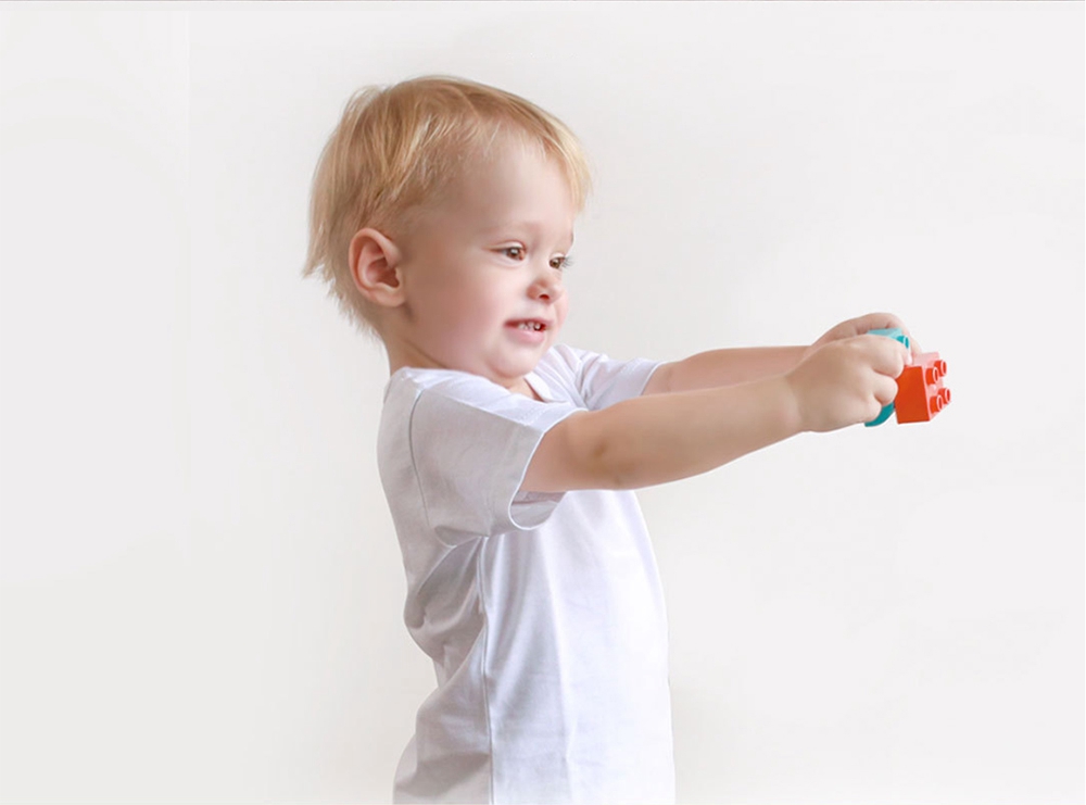 Mitu Large Grain Building Blocks Children Animal Paradise Motivating Imagination - Colorful