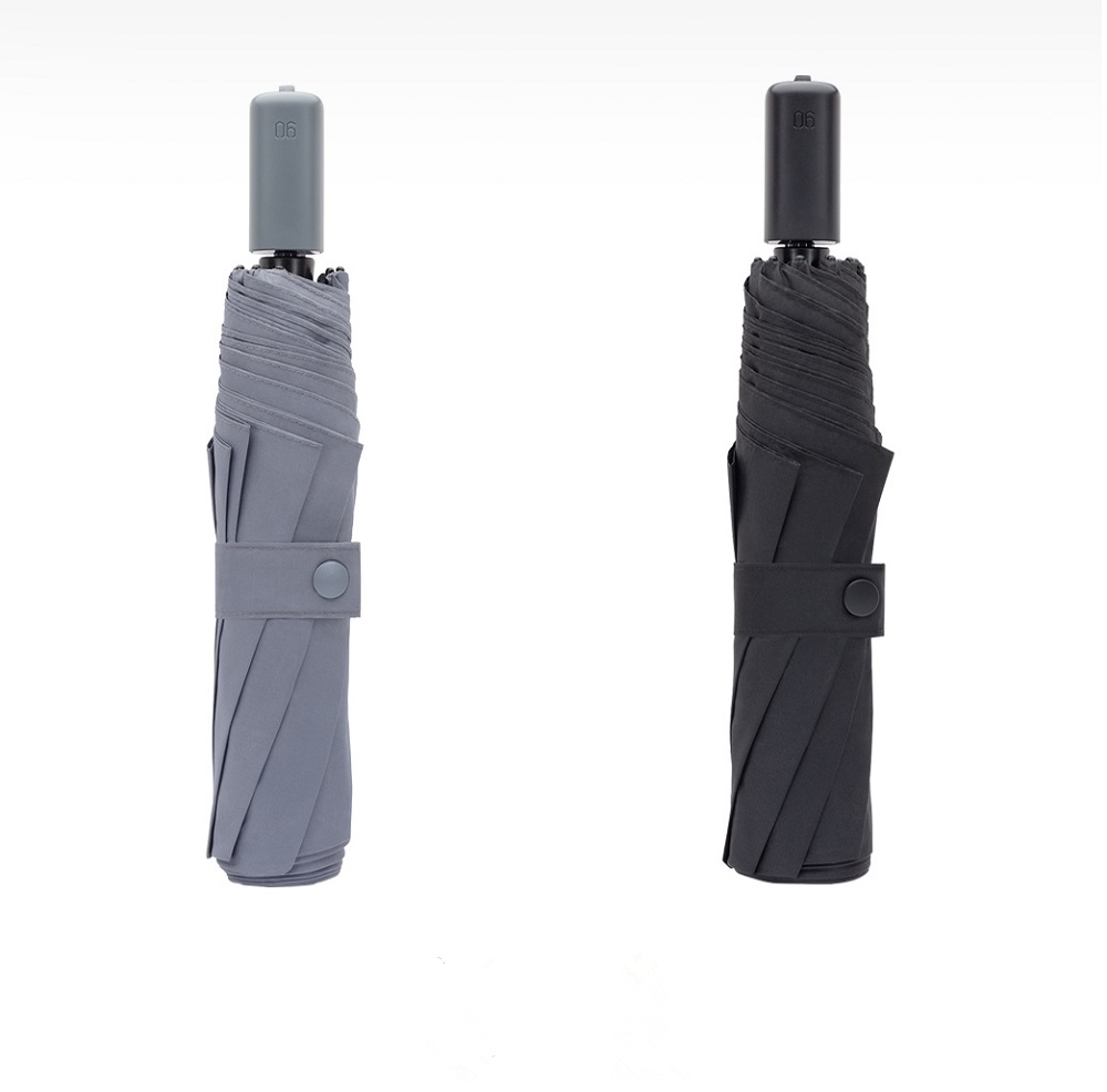 Xiaomi 90FUN Unisex Portable Umbrella Large Area UPF40+ Anti-UV Waterproof Lightweight Design - Black