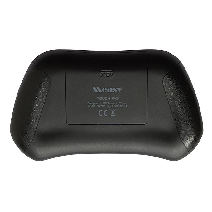 Smart GP800 Air Mouse Wireless Keyboard with 2.4G RF Wireless Connect - Black