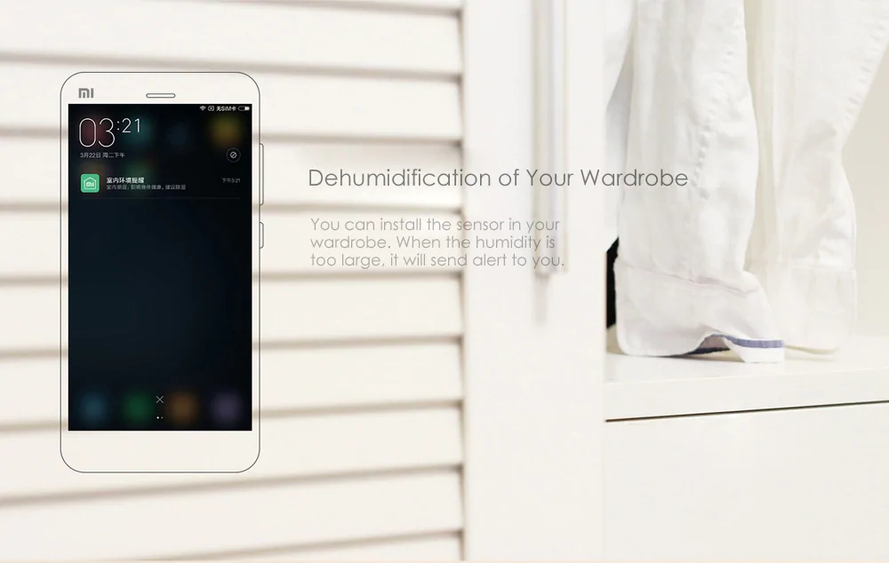 Xiaomi Aqara Temperature Humidity Sensor (Works with Other Aqara Smart Home Devices) - White