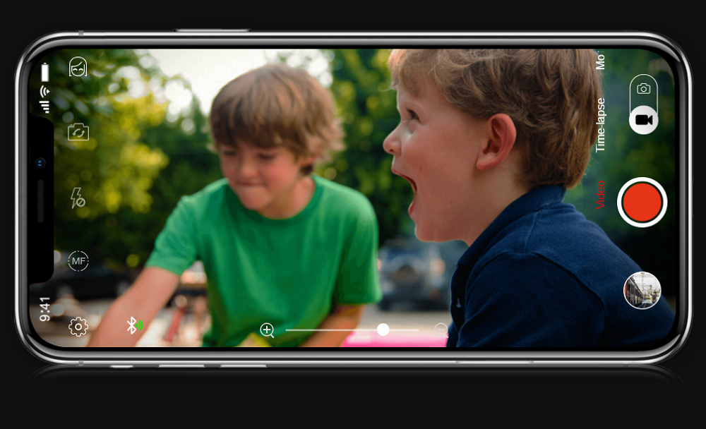 Snoppa Atom 3-Axis Brushless Foldable Handheld Gimbal Stabilizer for Smartphone - Mystery Black