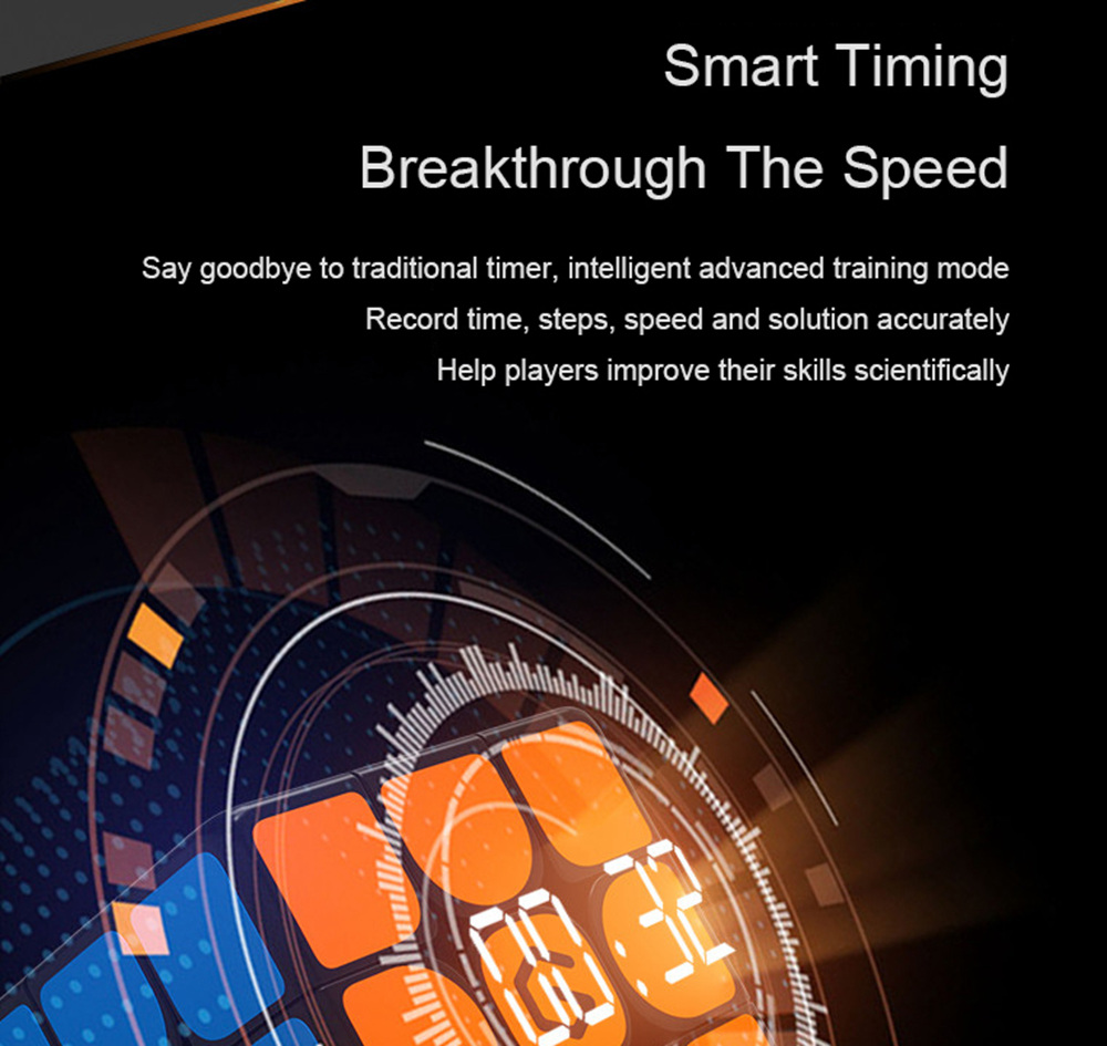 Xiaomi Giiker Super Square Magic Cube i3S Bluetooth APP Intelligent Teaching Smooth Racing Third-order Magnetic Force - Multi