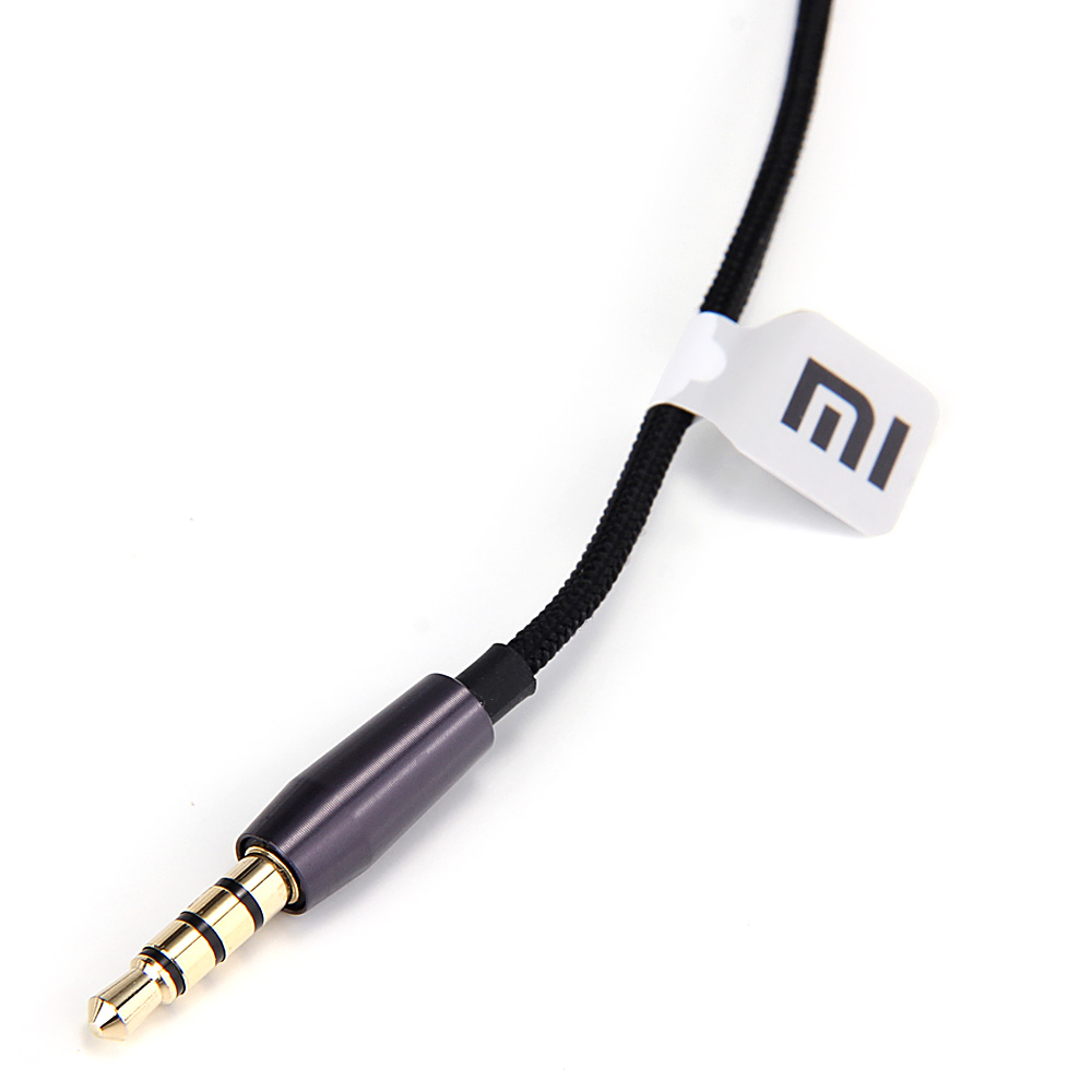 [HK Stock] New Original Xiaomi Piston 3 Earphone 2015 In-Ear Earphones Wire Control Mic for iPhone iPod Android - Black