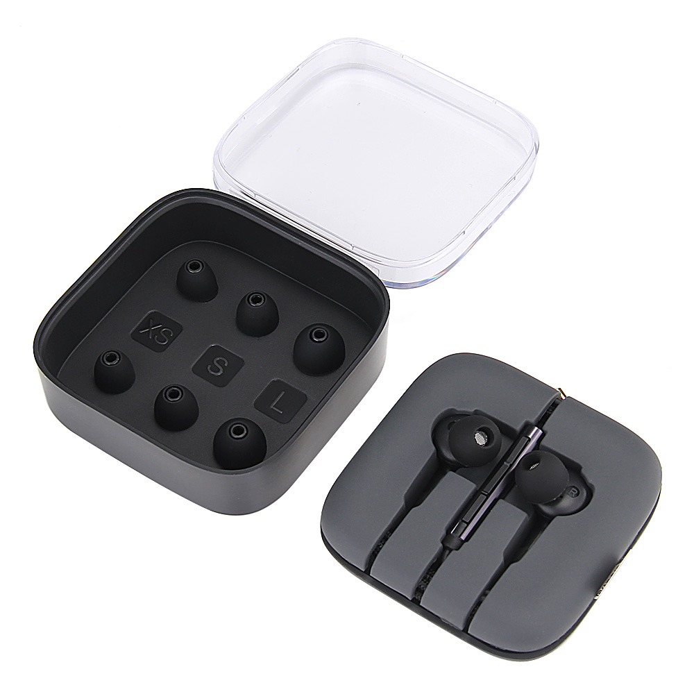 [HK Stock] New Original Xiaomi Piston 3 Earphone 2015 In-Ear Earphones Wire Control Mic for iPhone iPod Android - Black