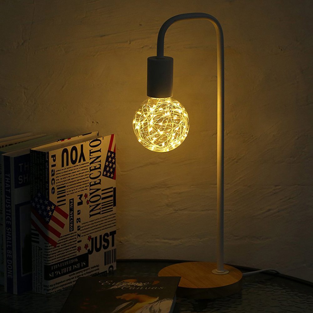 Edison G95 Gypsophila E26 Decorative Bulb Led Copper Wire Bulbs Christmas Decoration Lights -RGB