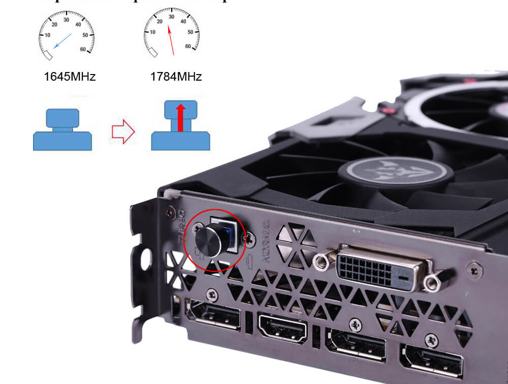 Colorful iGame GTX1080 Vulcan UT V2 Video Graphics Card 256bit GDDR5 10010MHZ 2*HDMI+2*DP+DVI - Silver+Black