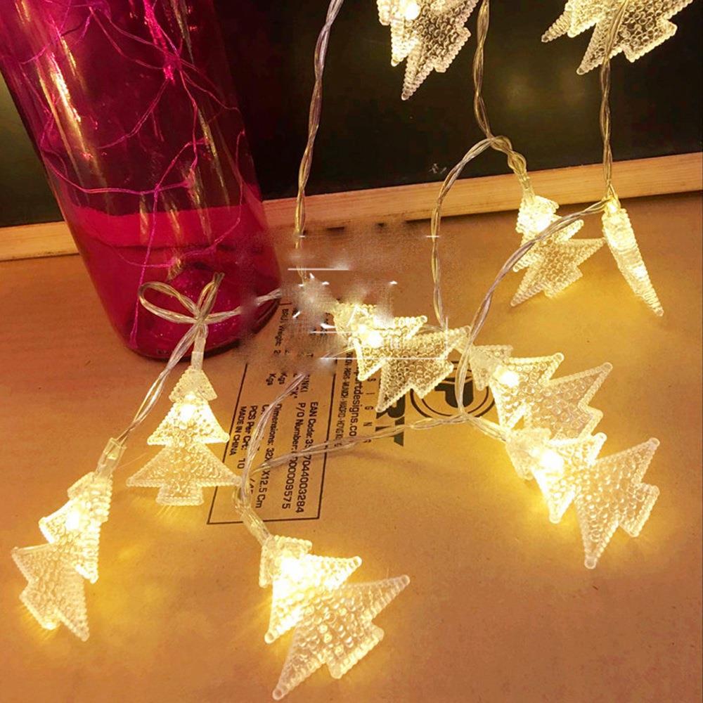 20PCS Christmas Tree LED String Lights for Christmas New Year (2.2 Meters) - Warm White