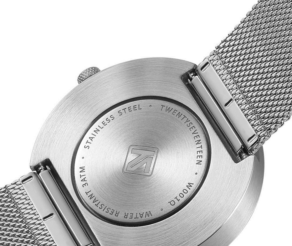 Xiaomi TwentySeventeen Unisex Quartz Watch Luminous Pointer Leather Strap - Black