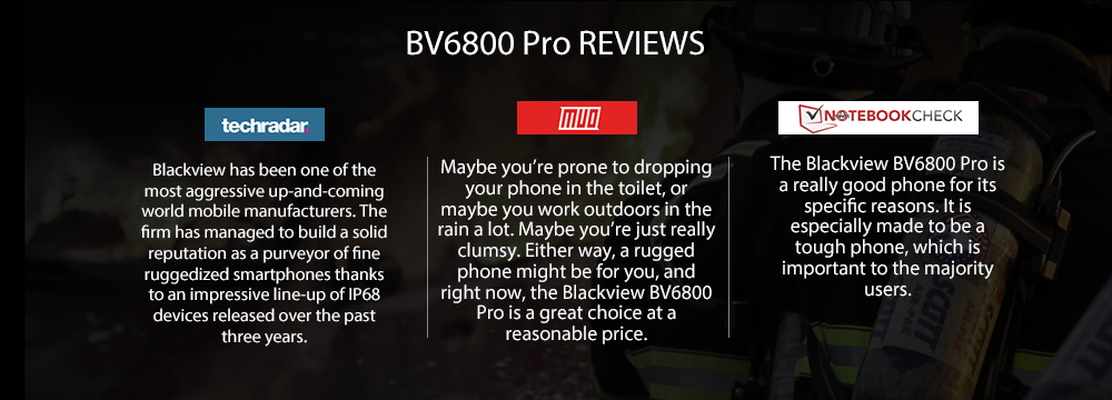 Blackview BV6800 Pro 5.7 Inch 4G LTE Smartphone MT6750T 4GB 64GB 16.0MP Dual Rear Cameras Android 8.0 IP68 Wireless Charging 6580mAh Type-C NFC - Yellow